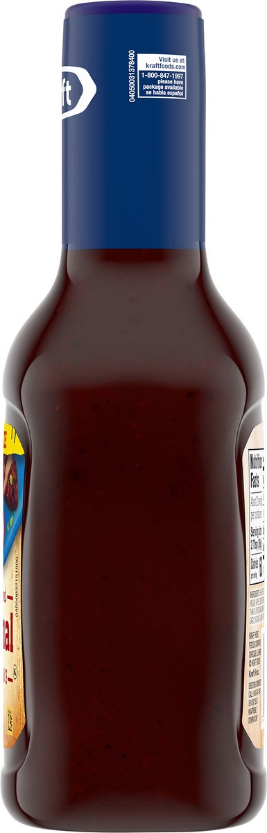 slide 8 of 9, Kraft Original Slow-Simmered Barbecue Sauce Family Size, 28 oz Bottle, 28 oz