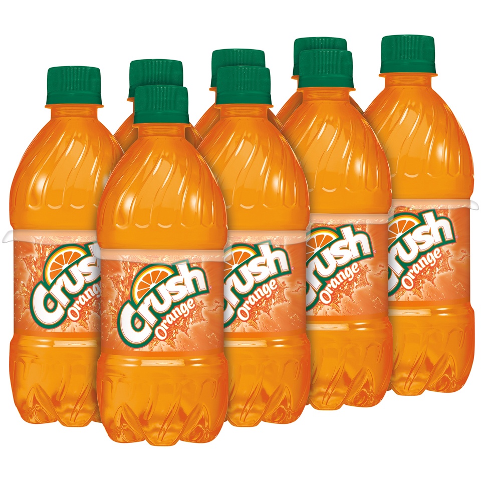 slide 2 of 3, Crush Orange Soda, 8 ct; 12 oz