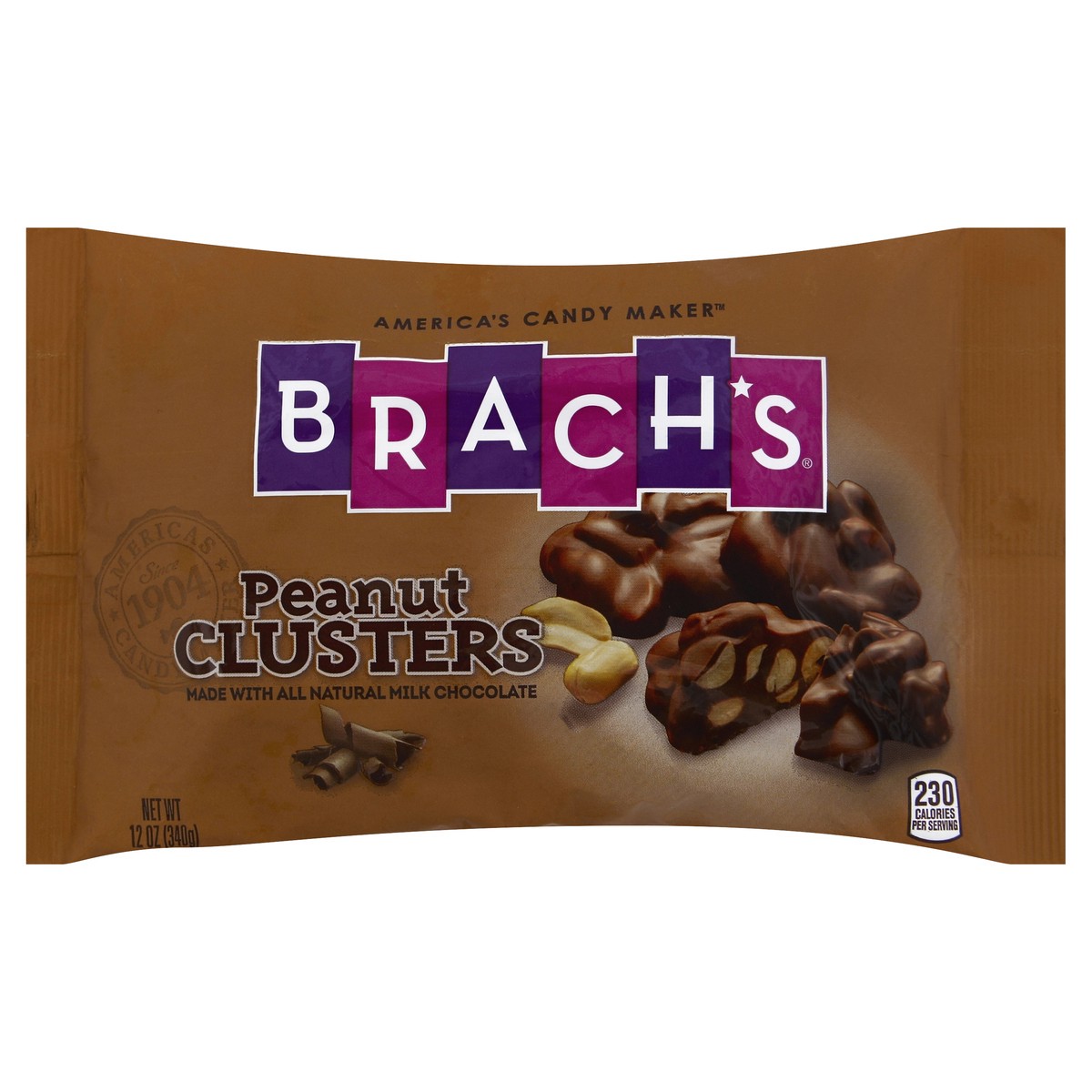 slide 7 of 7, Brach's Peanut Clusters 12 oz, 12 oz