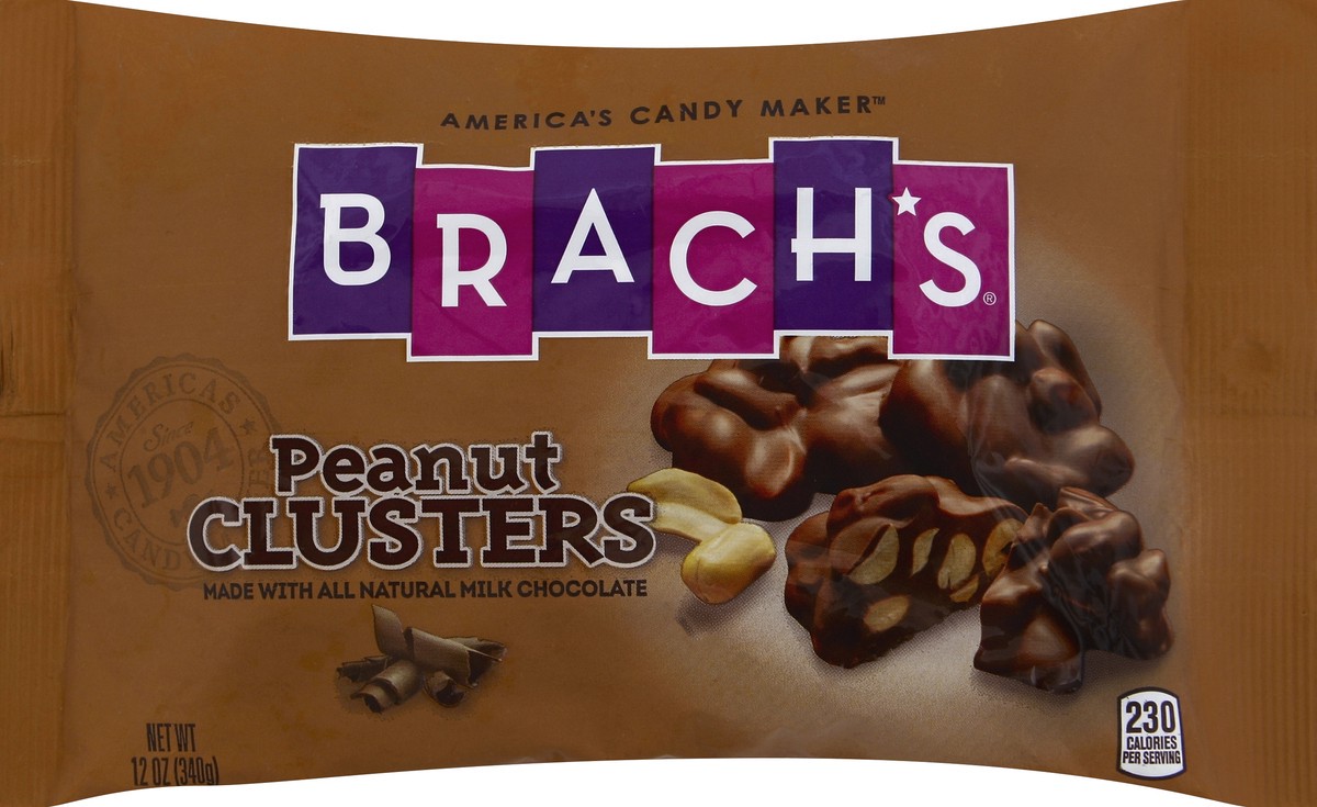slide 1 of 7, Brach's Peanut Clusters 12 oz, 12 oz