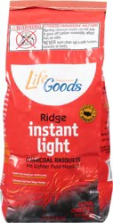 Life Goods Charcoal Briquets Ridge Instant Light