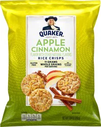 Quaker Rice Crisps, Apple Cinnamon