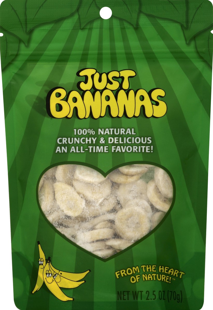 slide 1 of 3, Karen's Naturals Just Freeze Dried Bananas, 2.5 oz