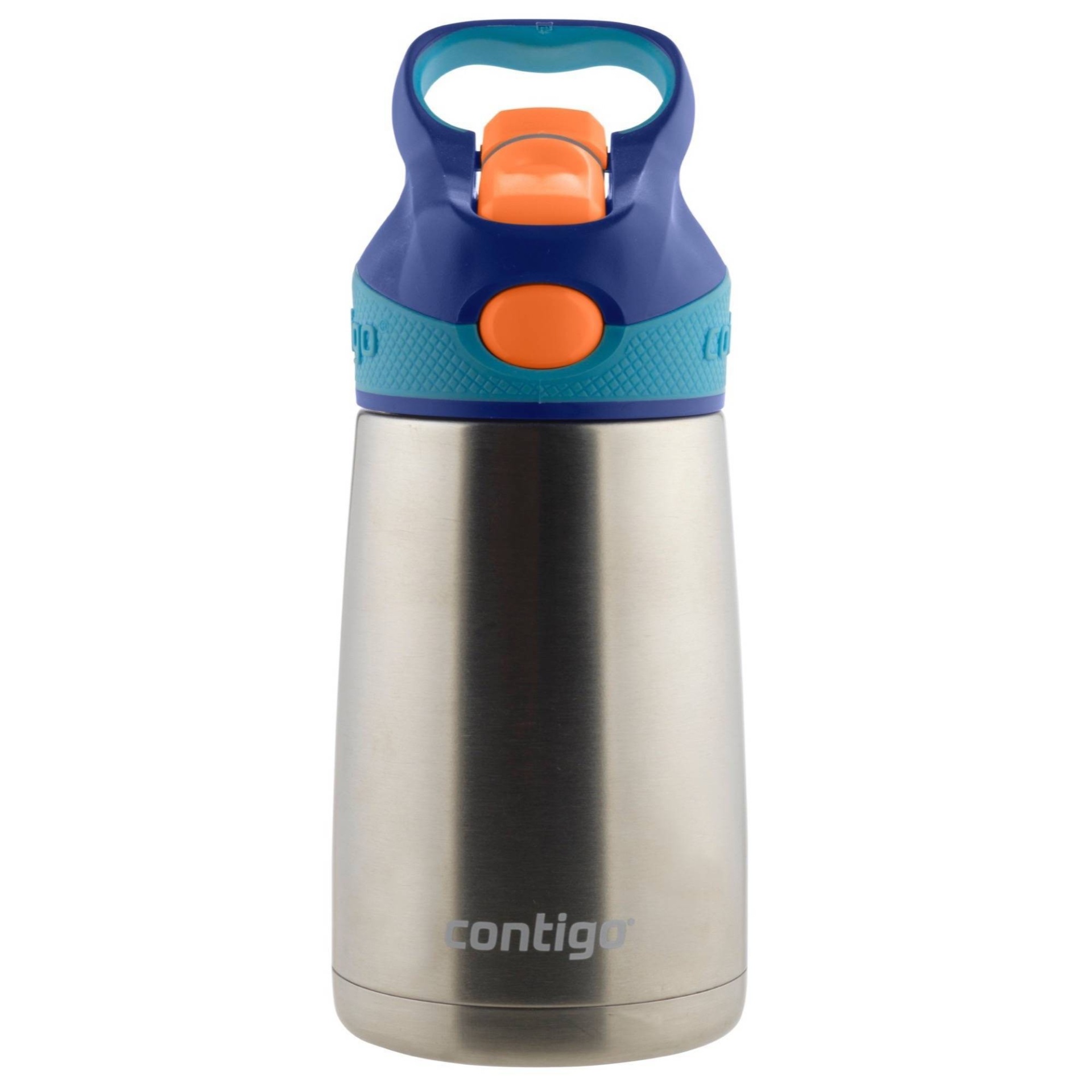 slide 1 of 3, Contigo Striker Chill Stainless Steel Vacuum Insulated Water Bottle, 10oz, Sapphire, 1 ct