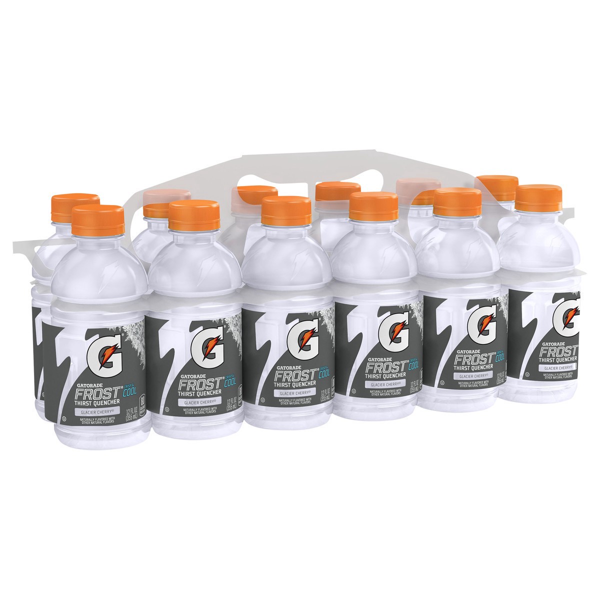 slide 5 of 10, Gatorade Frost Thirst Quencher Glacier Cherry 12 Fl Oz 12 Count, 12 ct