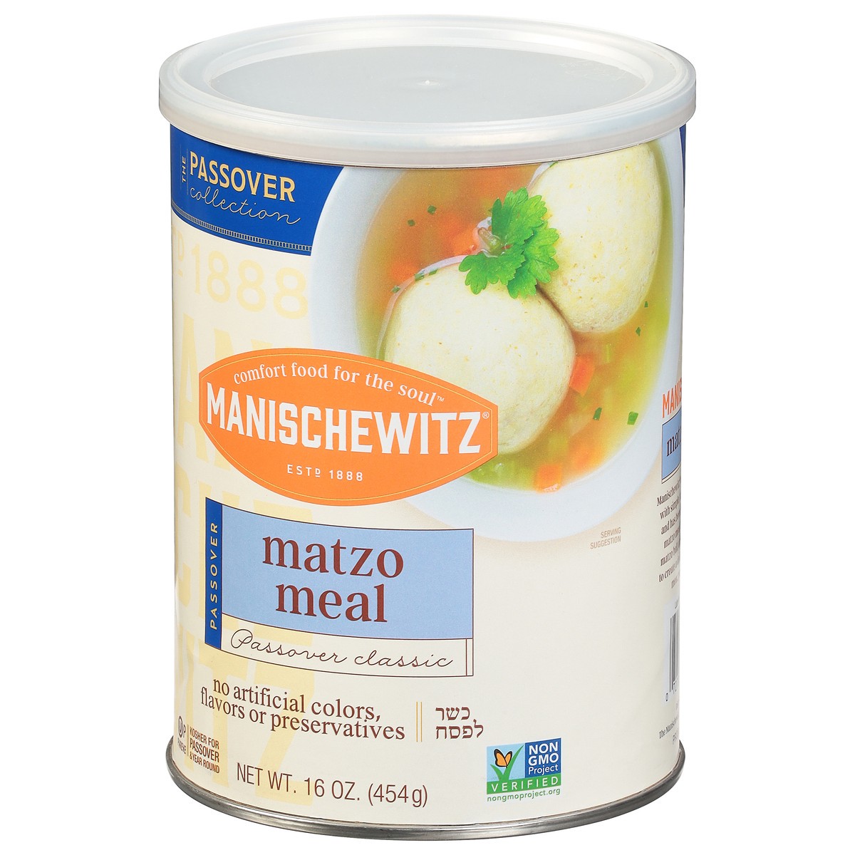 slide 3 of 9, Manischewitz Unsalted Matzo Meal, 16 oz