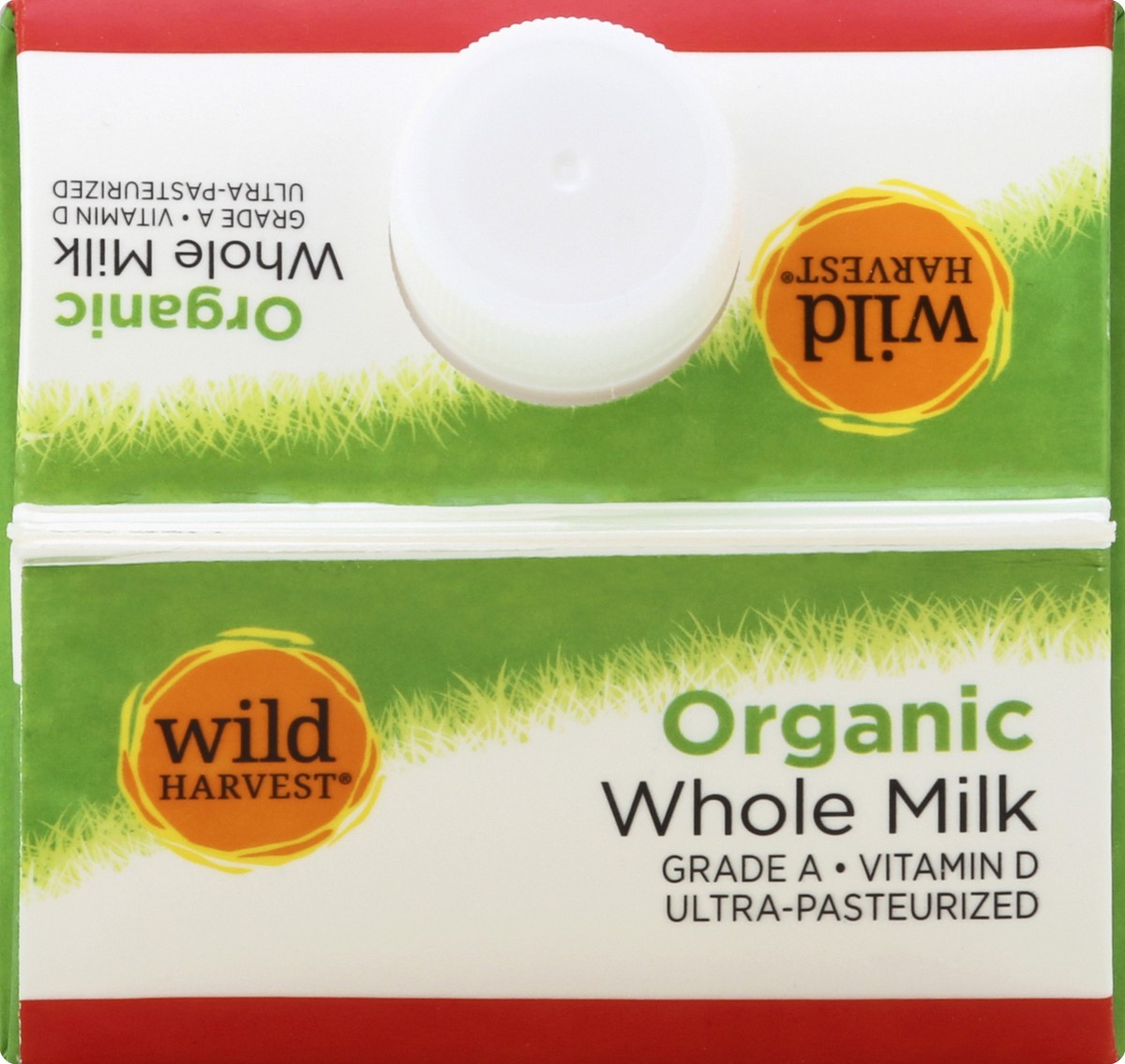 slide 3 of 7, Wild Harvest Organic Whole Milk, 64 fl oz