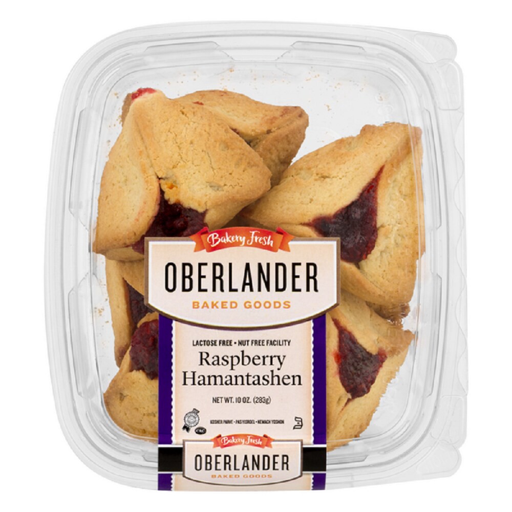 slide 1 of 4, Oberlander's Raspberry Haman Tashen, 10 oz