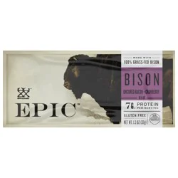 Epic Bison Bacon Cranberry Bar