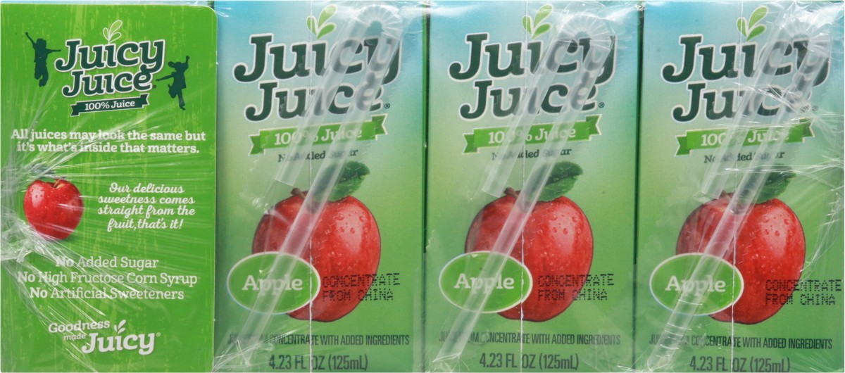 slide 6 of 9, Juicy Juice Apple 100% Juice - 8 ct, 8 ct