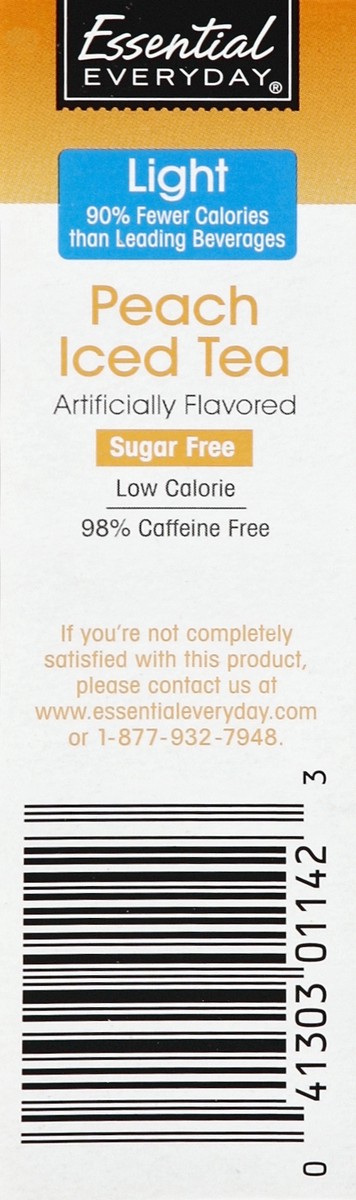 slide 5 of 6, Essential Everyday Peach Tea Sugarfre Stix - 0.53 oz, 0.53 oz