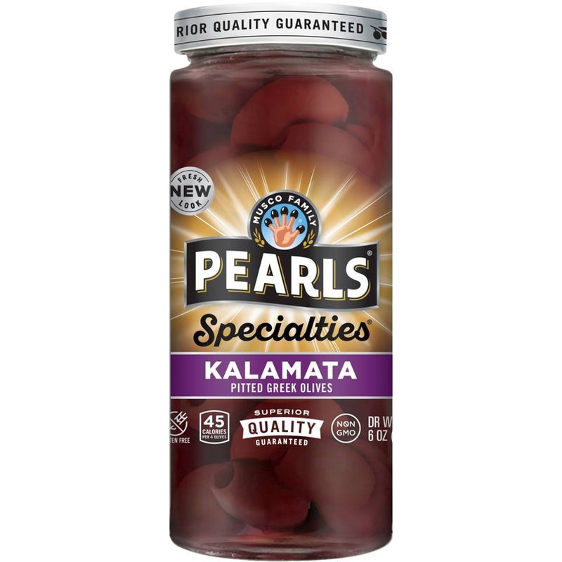 slide 1 of 15, Pearls Specialties Pitted Kalamata Greek Olives 6 oz, 6 oz