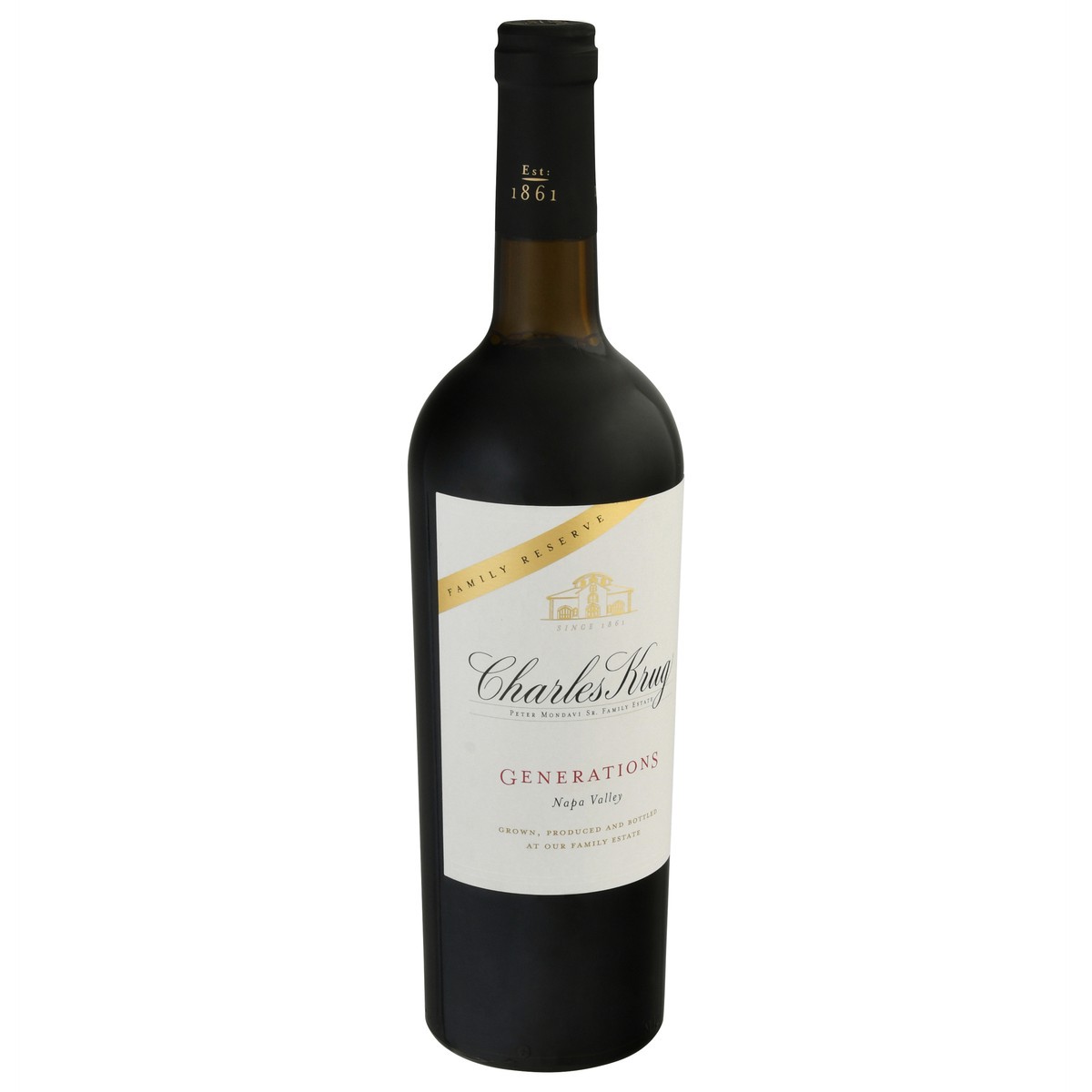 slide 11 of 11, Charles Krug Red Wine, Napa Valley, 25.4 oz