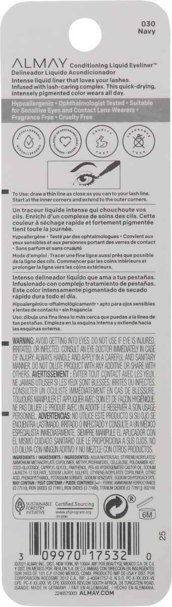 slide 9 of 10, Almay Conditioning Liquid Eyeliner, 0.08 oz