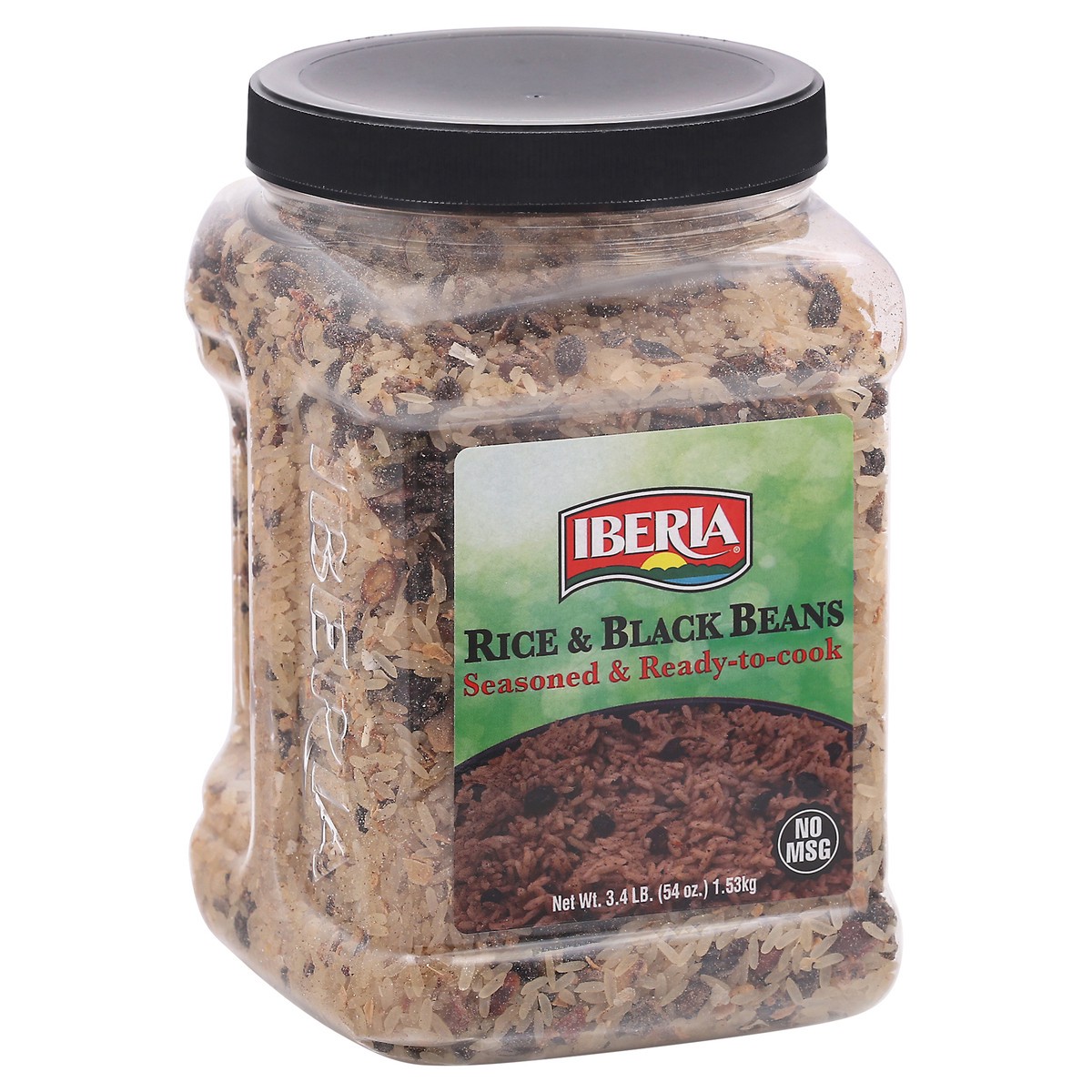 slide 2 of 9, Iberia Rice & Black Beans 3.4 lb, 3.4 lb