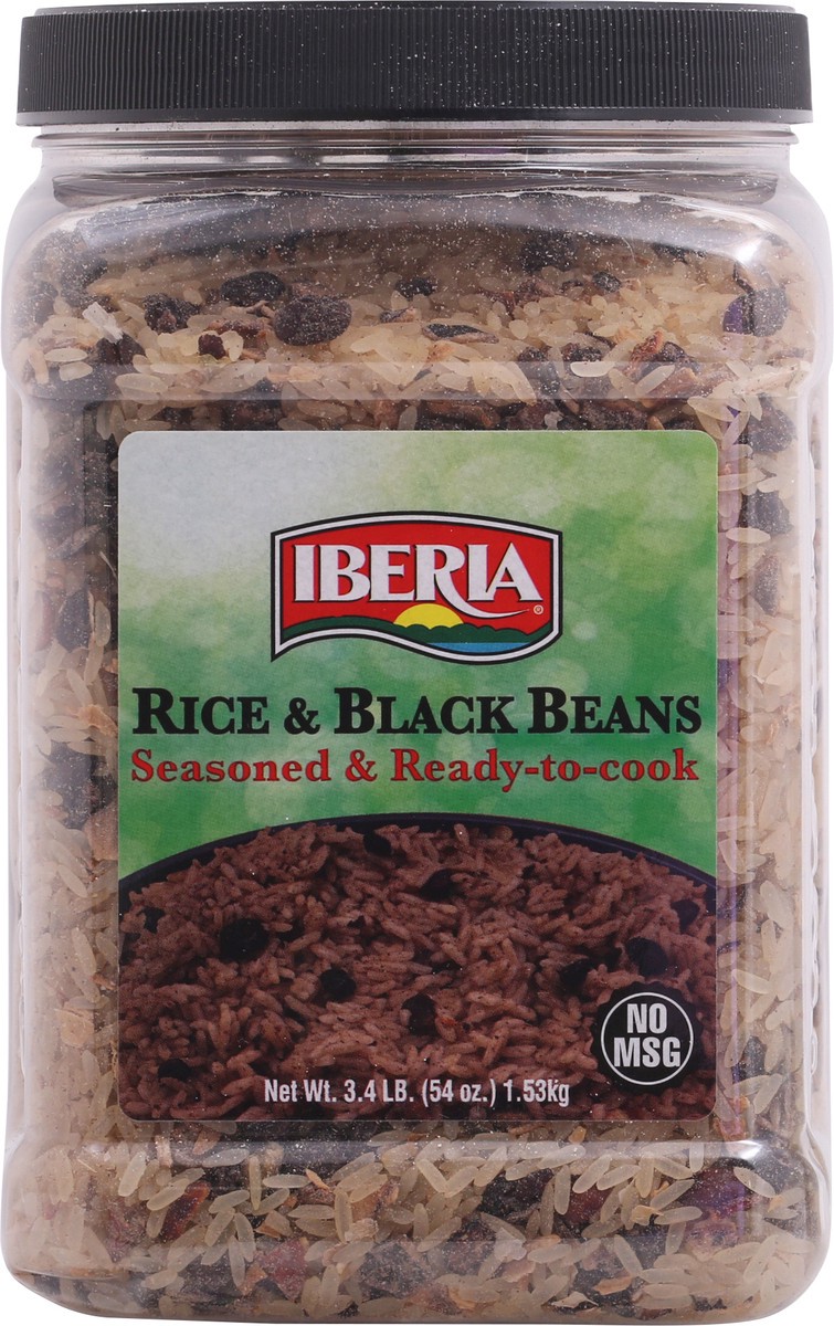 slide 6 of 9, Iberia Rice & Black Beans 3.4 lb, 3.4 lb