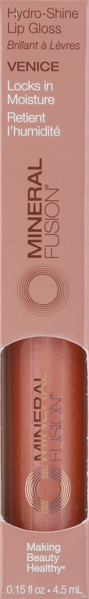 slide 9 of 9, Mineral Fusion Hydro-shine Lip Gloss Venice, 1 ct