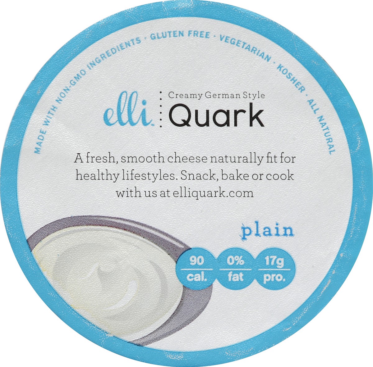 slide 2 of 3, elli Quark 6 oz, 6 oz