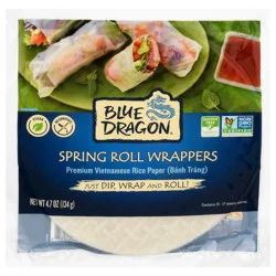 Blue Dragon Spring Roll Wrappers 4.7 oz