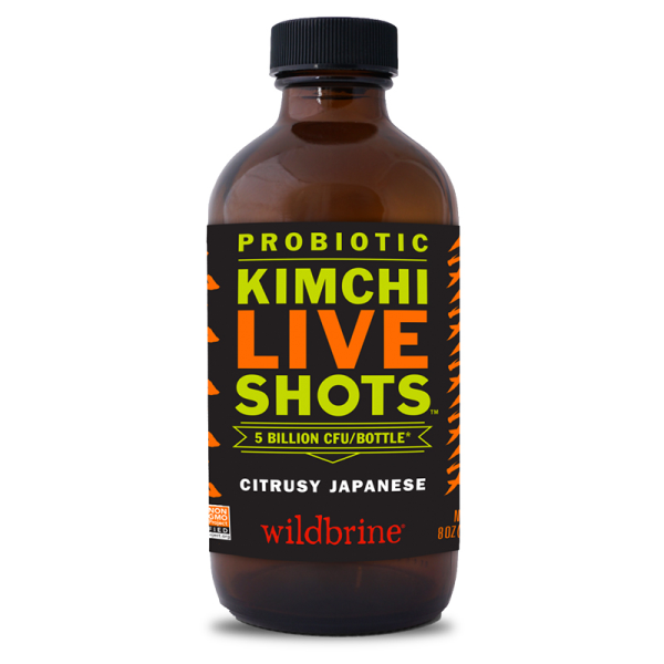 slide 1 of 1, Wildbrine Kimchi Shots Citrusy Japanese - 8 oz, 8 oz