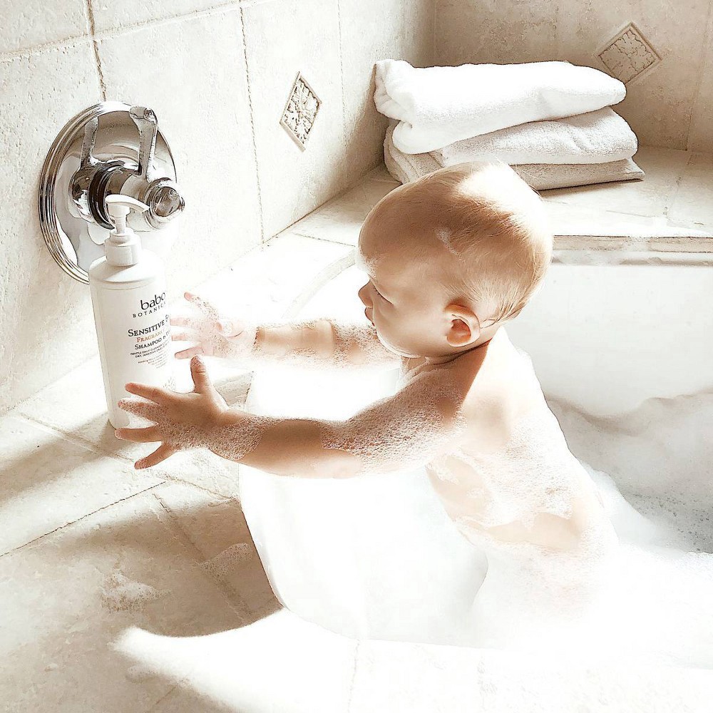 slide 10 of 11, Babo Botanicals Sensitive Baby Fragrance Free Shampoo & Ointment, 16 oz