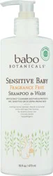 Babo Botanicals Sensitive Baby Fragrance Free Shampoo & Ointment