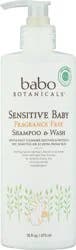 Babo Botanicals Sensitive Baby Fragrance Free Shampoo & Ointment