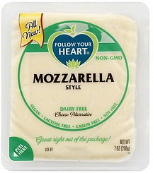 slide 1 of 1, Follow Your Heart Vegan Cheese Mozzarella Block, 7 oz