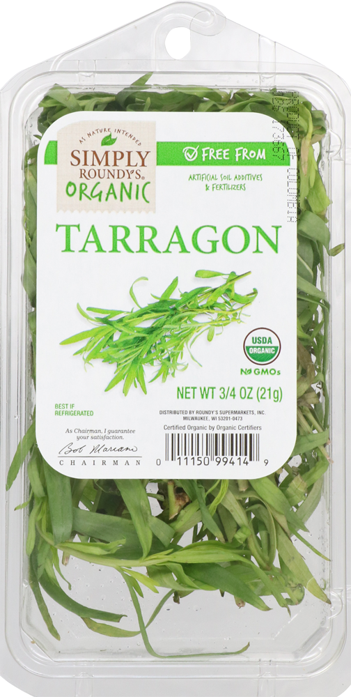 slide 1 of 2, Roundy's Roundys Organics Tarragon, 0.75 oz