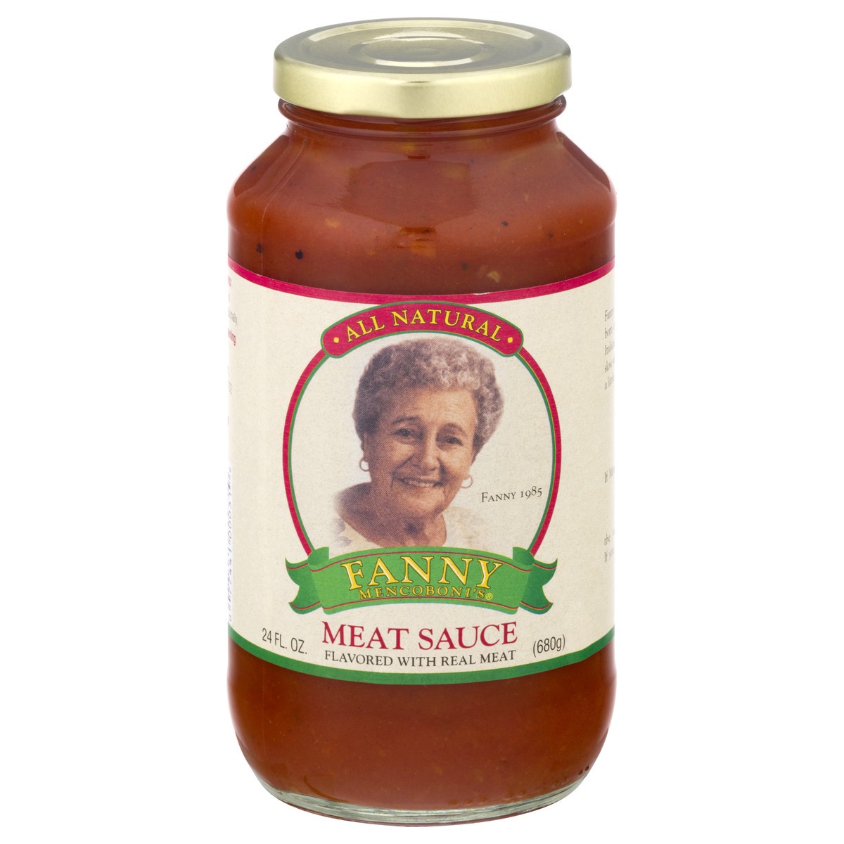 slide 2 of 13, Fanny Mencoboni's Meat Sauce 24 oz, 24 oz