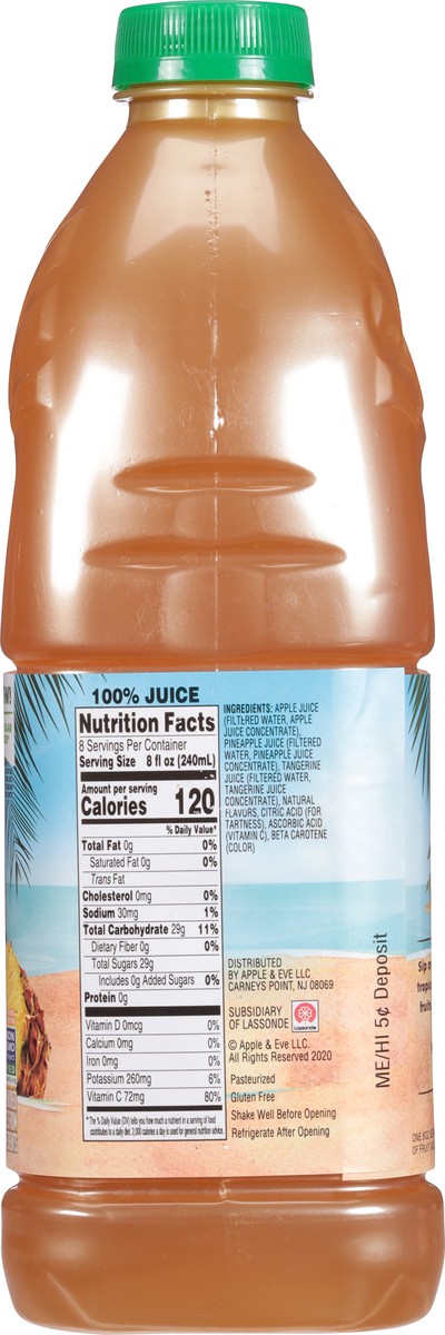 slide 8 of 9, Apple & Eve Pineapple Tangerine Flavored Blend 100% Juice 64 fl oz, 64 fl oz
