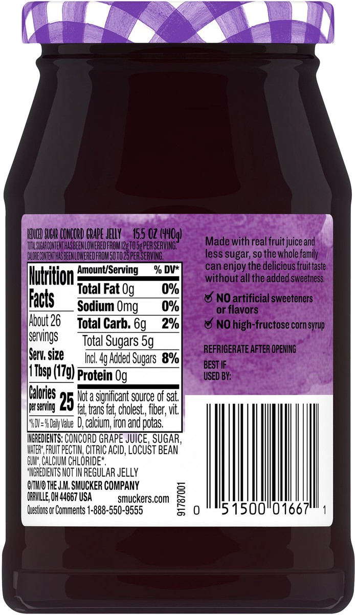 slide 4 of 8, Smucker's Jelly, 15.5 oz