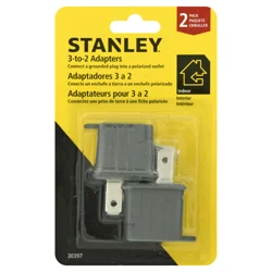 Stanley 3-to-2 Adapters - 2 ct