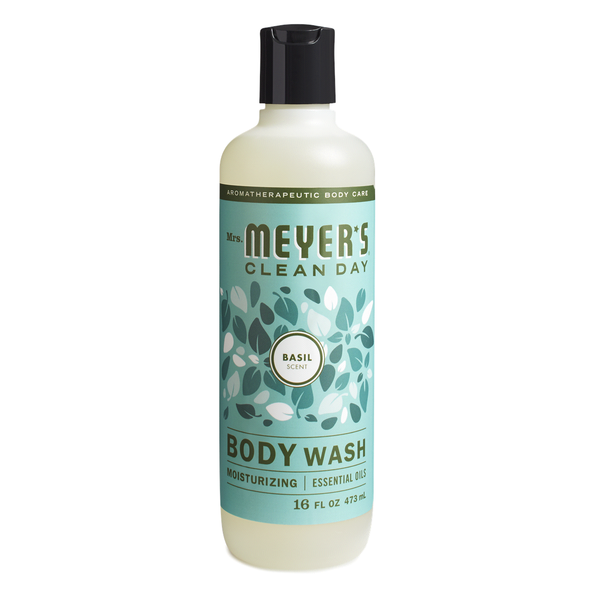 slide 1 of 4, Mrs. Meyer's Basil Scent Body Wash, 16 fl oz