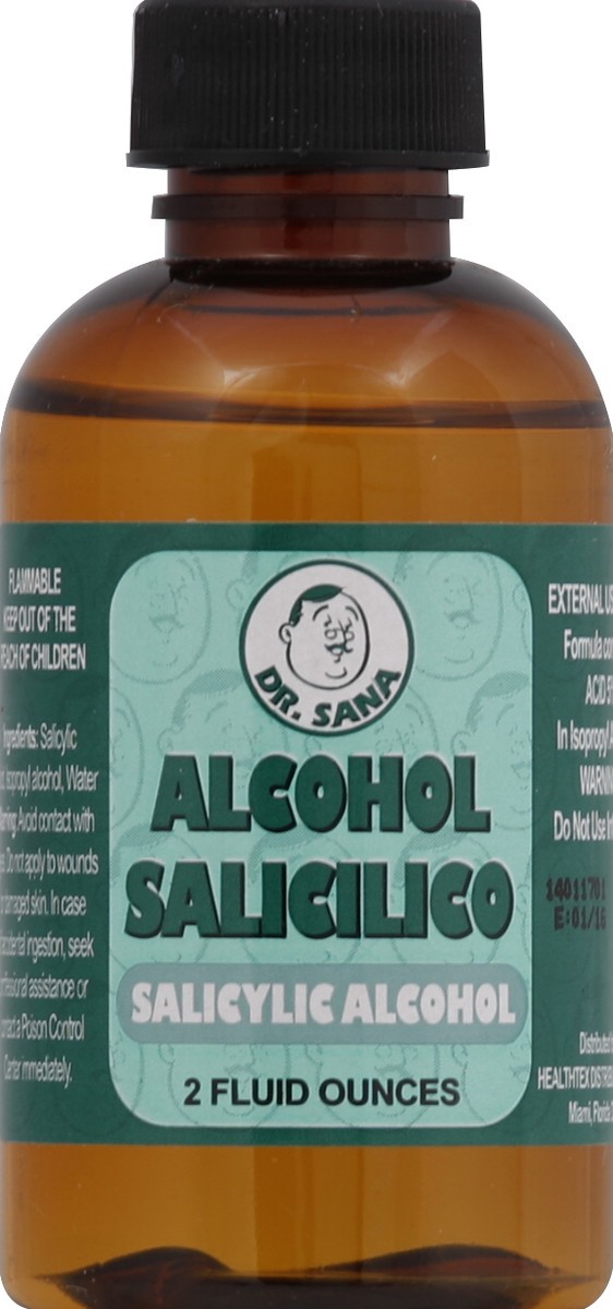 slide 2 of 3, Dr. Sana Salicylic Alcohol 2 oz, 2 oz