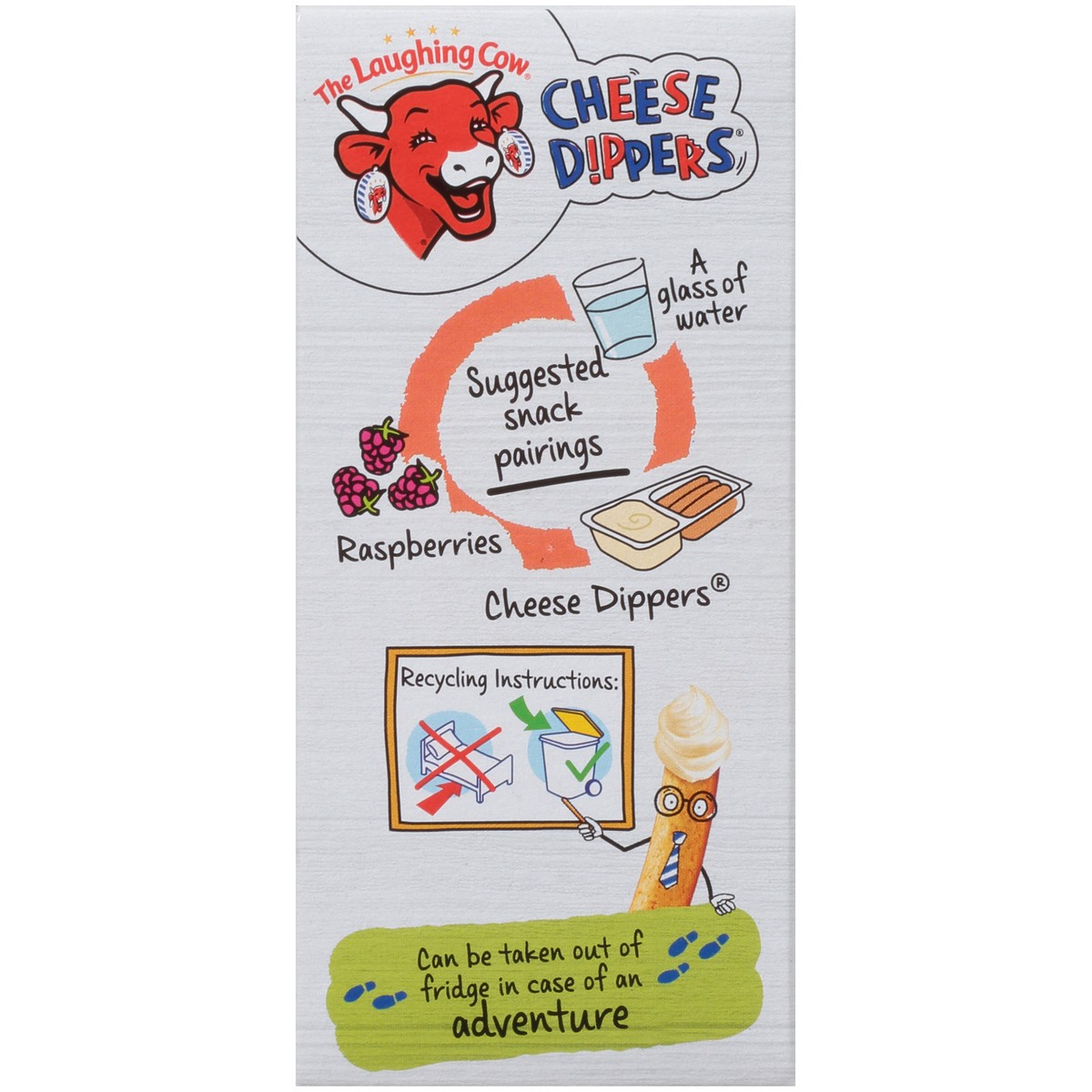 slide 9 of 12, The Laughing Cow Cheese Snacks, 6.17 oz