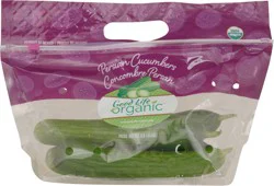 Good Life Organic Persian Cucumbers 1 lb