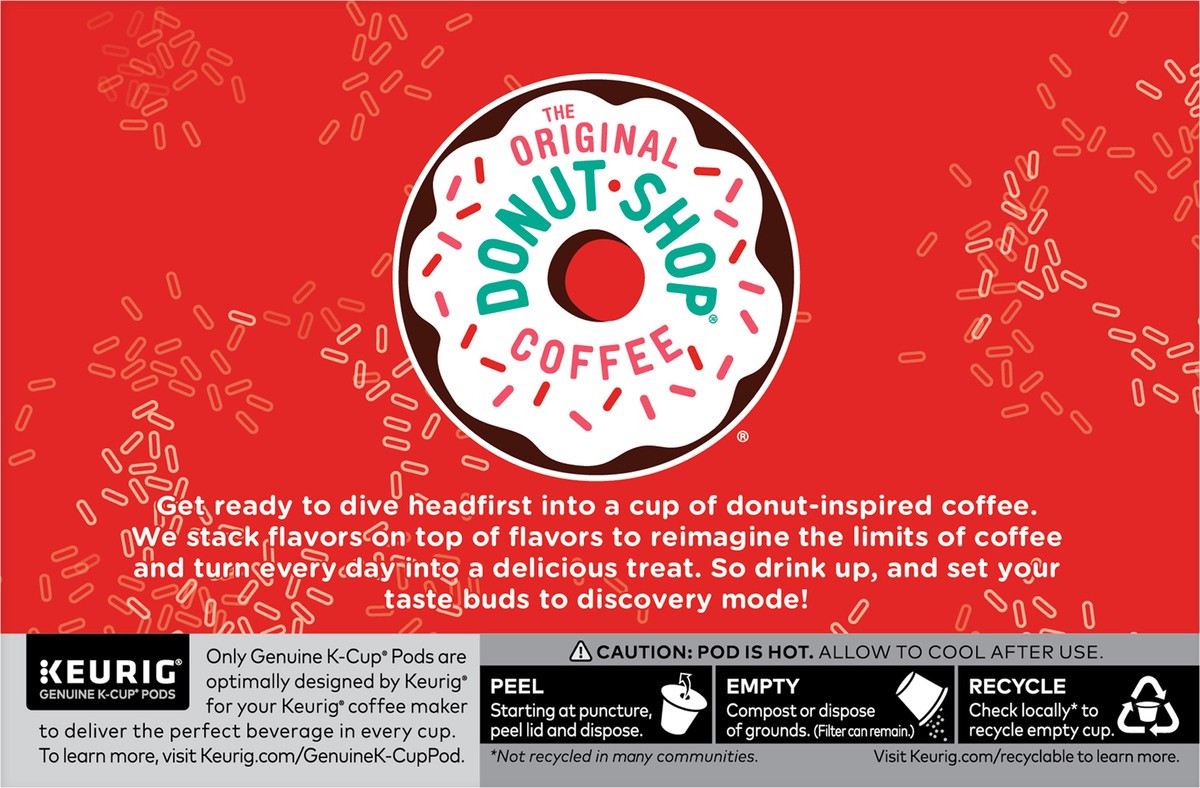 slide 2 of 11, Donut Shop The Original Donut Shop Peppermint Bark, 10 count, 10 ct