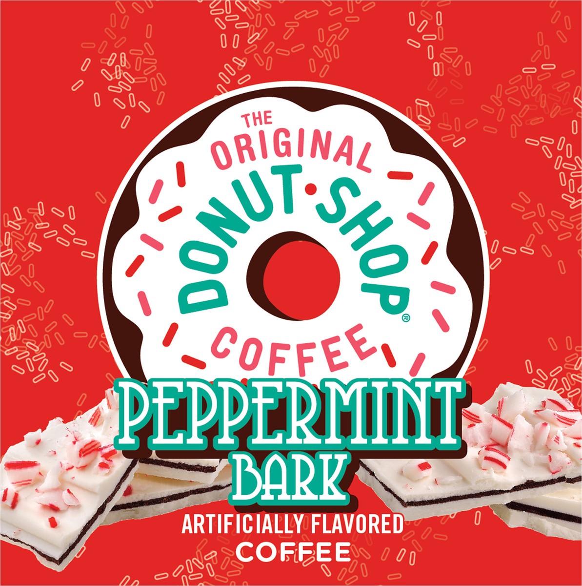 slide 7 of 11, Donut Shop The Original Donut Shop Peppermint Bark, 10 count, 10 ct