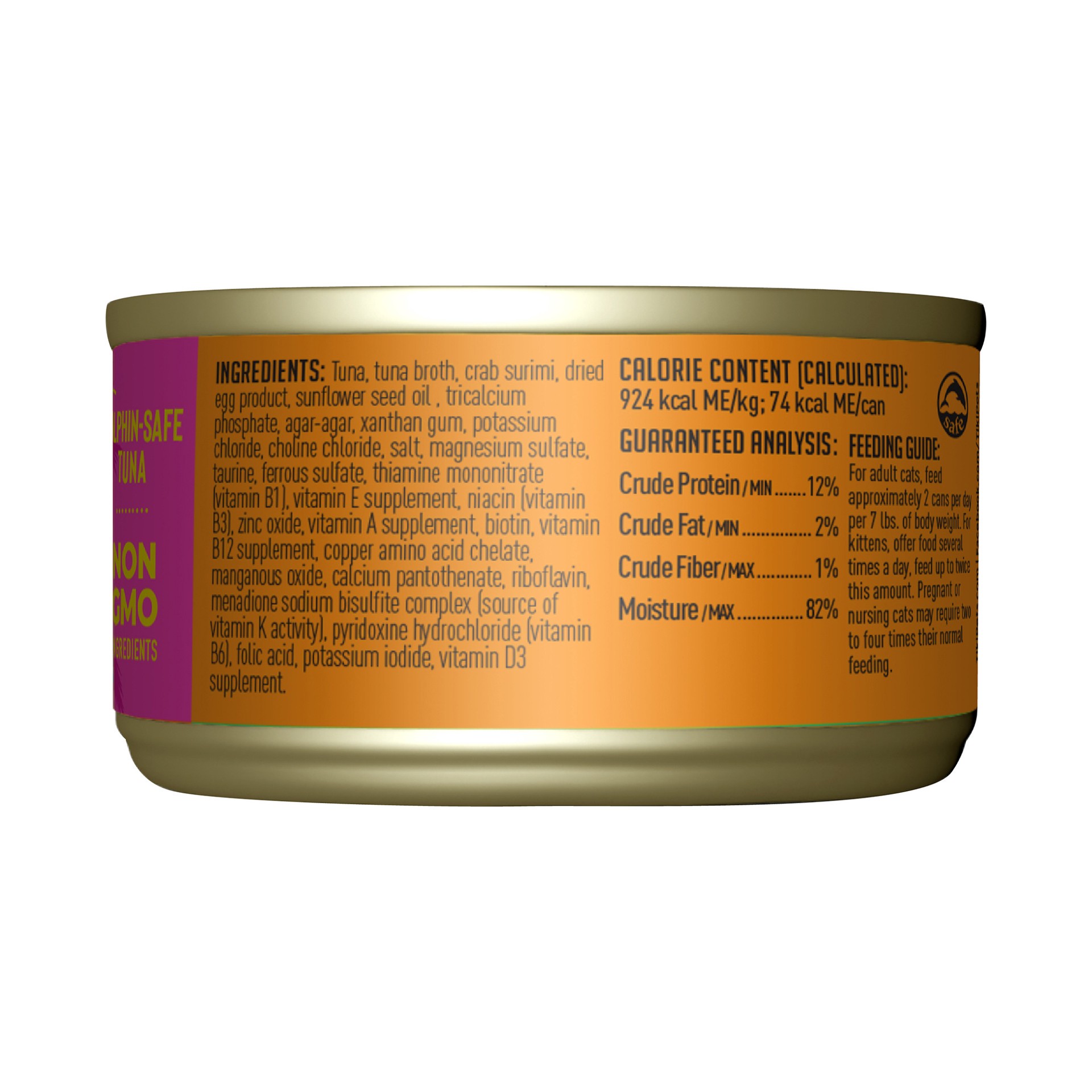 slide 8 of 9, Tiki Cat Grill Tuna & Crab Surimi Recipe Pate Wet Cat Food, 2.8 oz