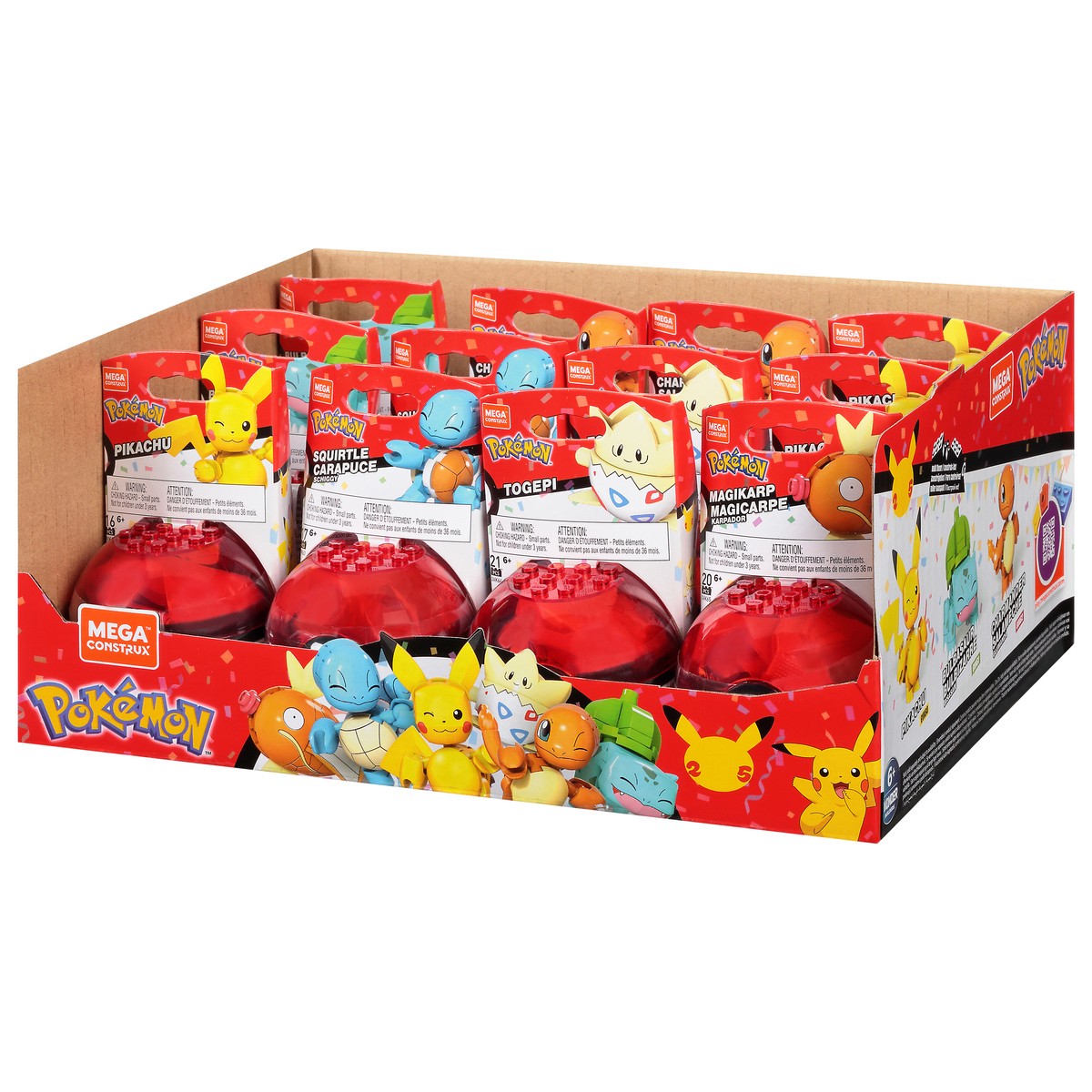 slide 5 of 9, Mega Construx Pokémon Evergreen Poke Ball Assortment, 1 ct