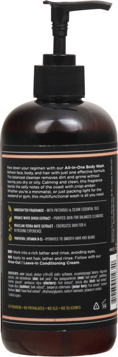 slide 6 of 12, Barrel and Oak Spiced Sandalwood Body, Face & Hair Wash 16 fl oz, 16 oz