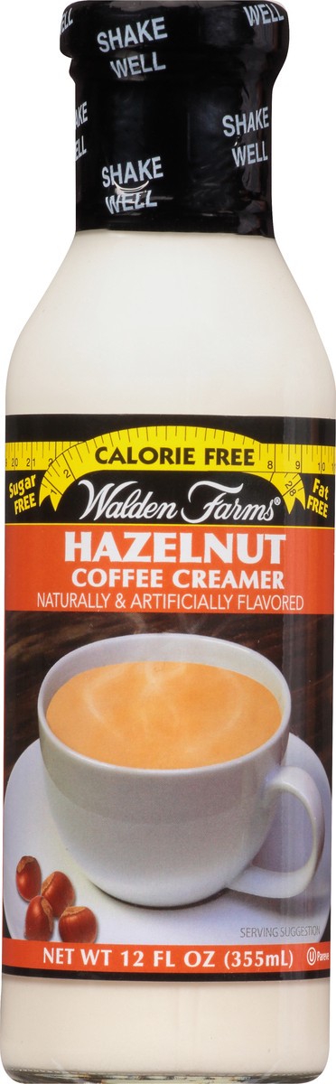 slide 8 of 13, Walden Farms Hazelnut Coffee Creamer, 12 fl oz