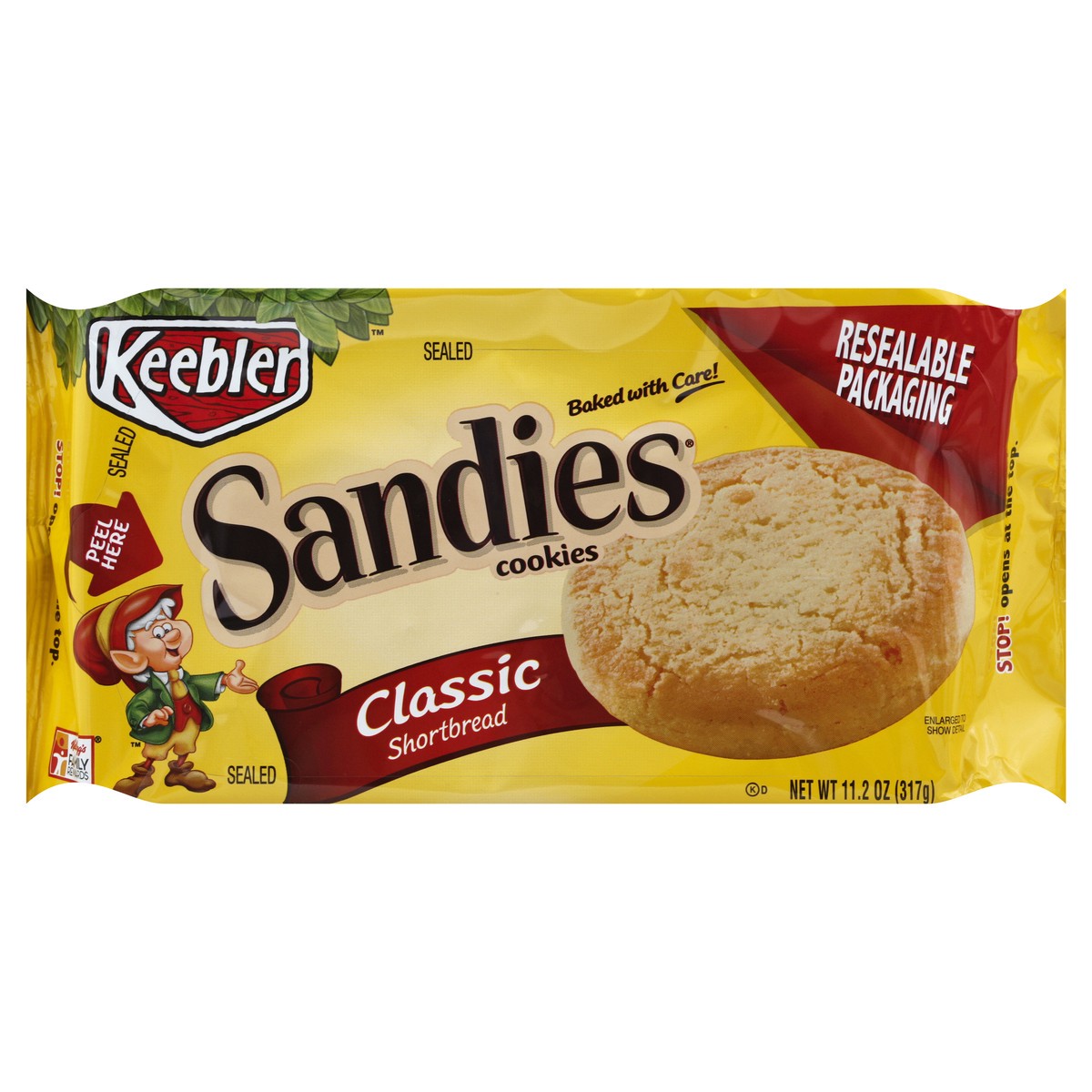 slide 7 of 8, Keebler Sandies Cookies 11.2 oz, 11.2 oz