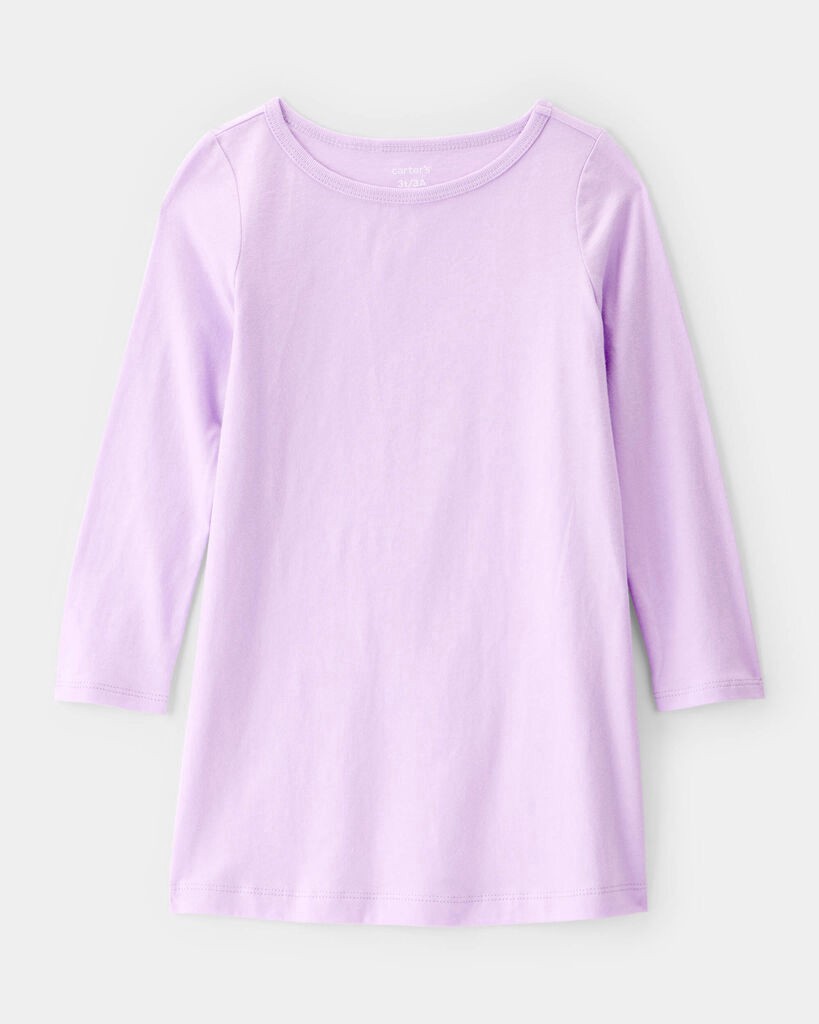 slide 4 of 5, Carter's Carters Toddler Girl Star Princess Tulle Dress - Purple Purple 4T, 1 ct