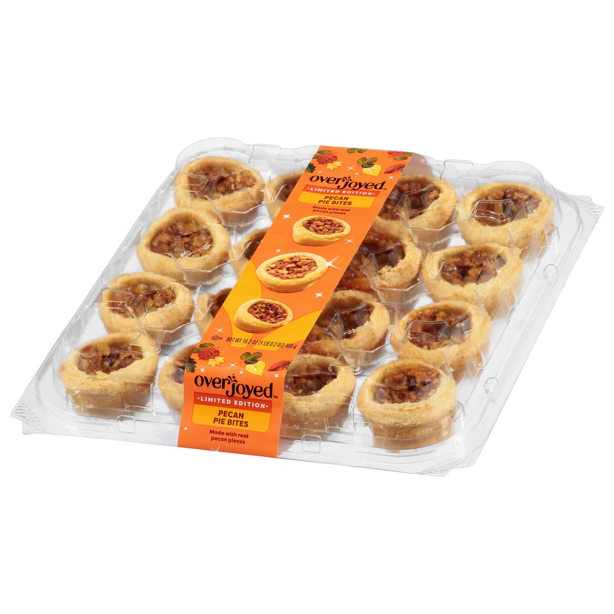 slide 3 of 4, Overjoyed Pecan Pie Bites 16.2 Oz - 16.2 OZ, 16.2 oz