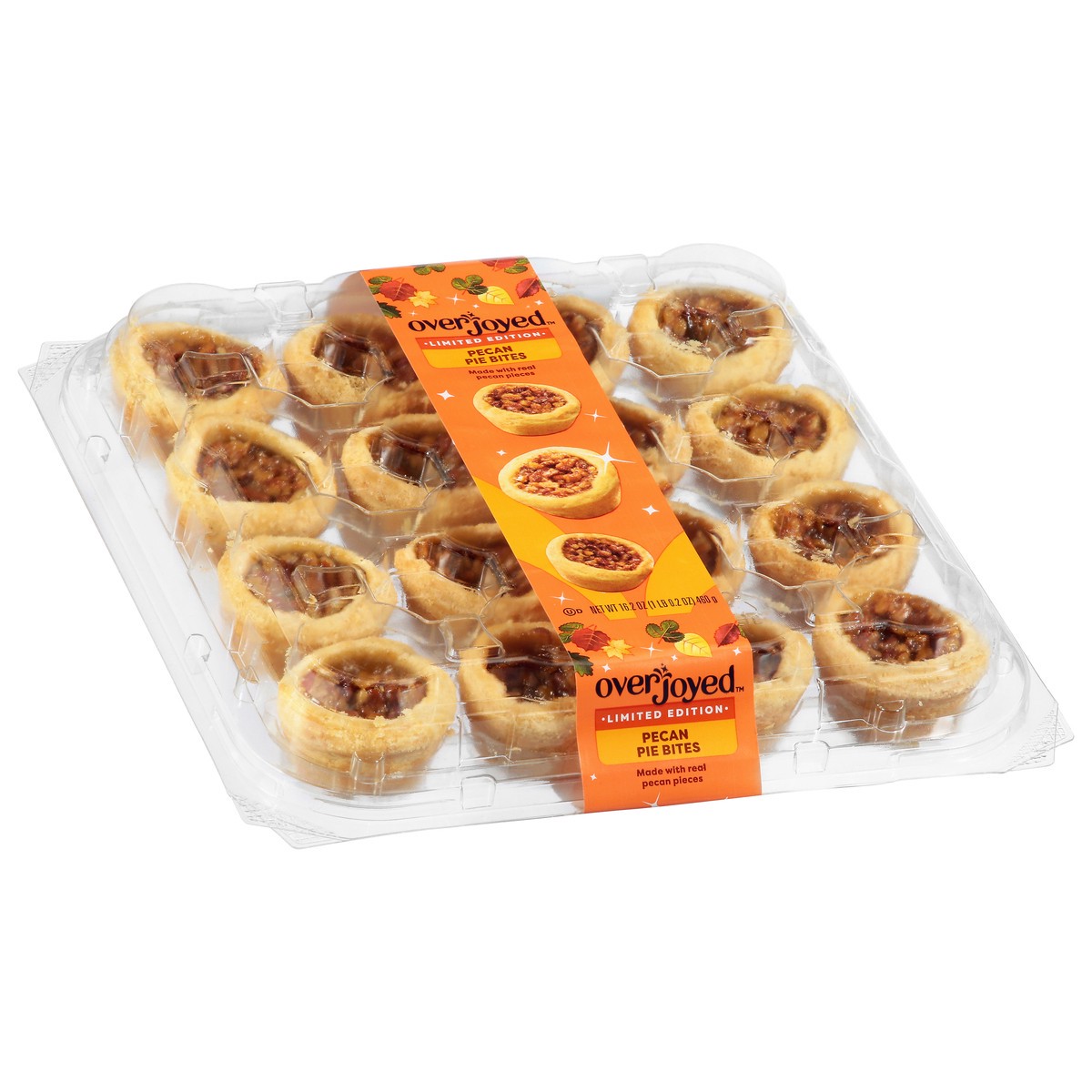 slide 2 of 4, Overjoyed Pecan Pie Bites 16.2 Oz - 16.2 OZ, 16.2 oz