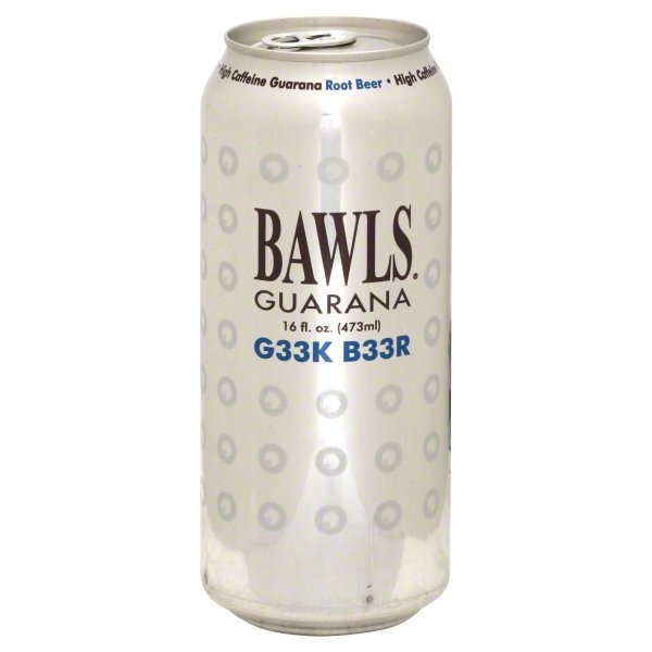 slide 1 of 1, BAWLS Root Beer 16Oz C, 1 ct