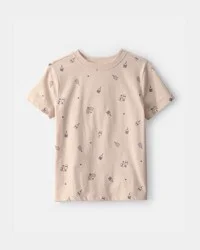 Kid Pickleball T-Shirt - Brown Beige L