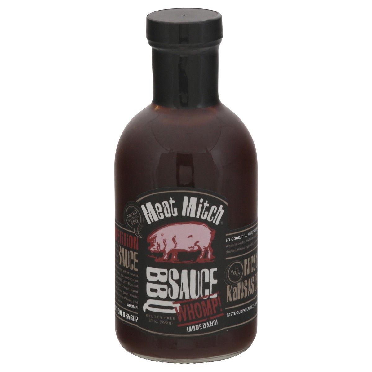 slide 1 of 7, Meat Mitch BBQ Sauce 21 oz, 21 oz